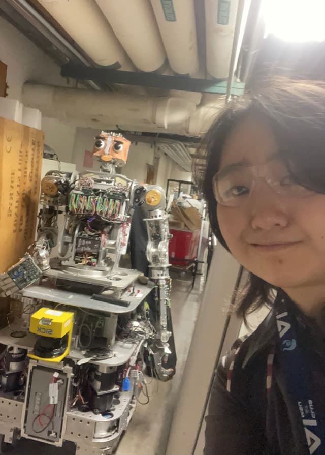 robot in msu engineering building basement in 2024